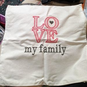Thirty-one pillow case with LOVE